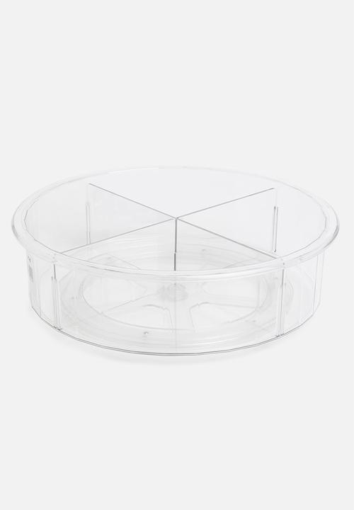Sixth Floor - Aqua fridge turntable - clear