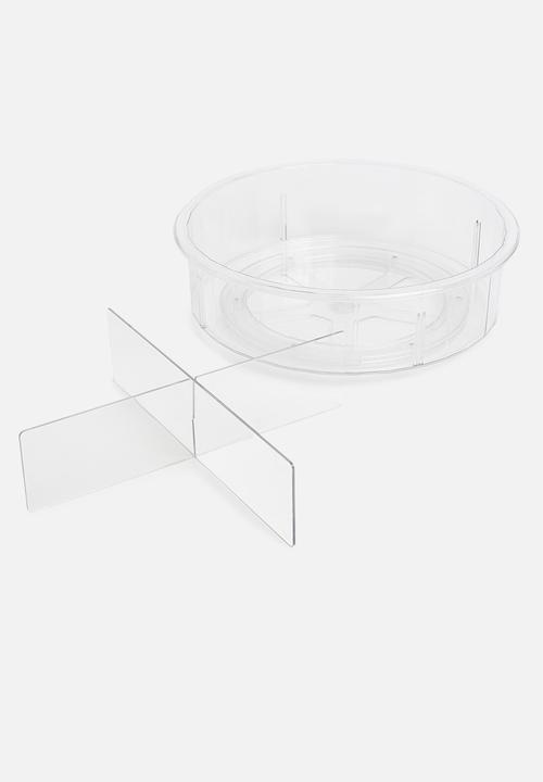 Sixth Floor - Aqua fridge turntable - clear