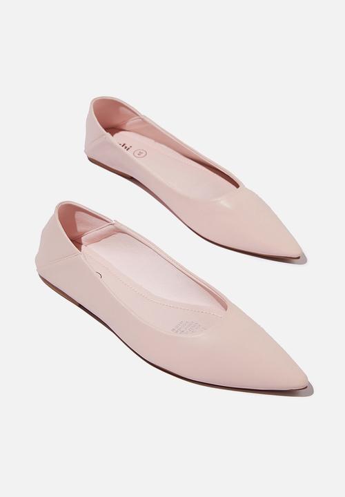 Cotton On - Soft back point - pale pink pu