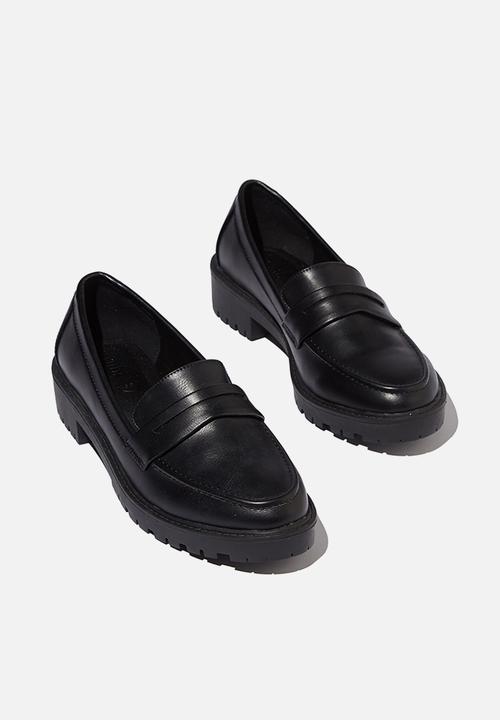 Cotton On - Lucy loafer - black pu