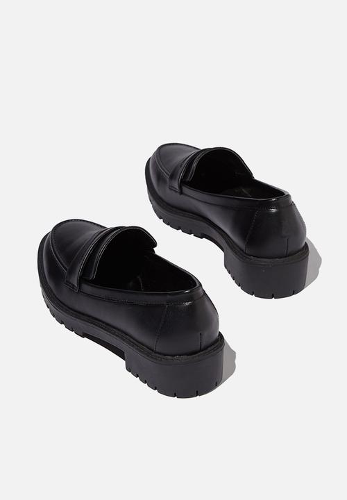Cotton On - Lucy loafer - black pu