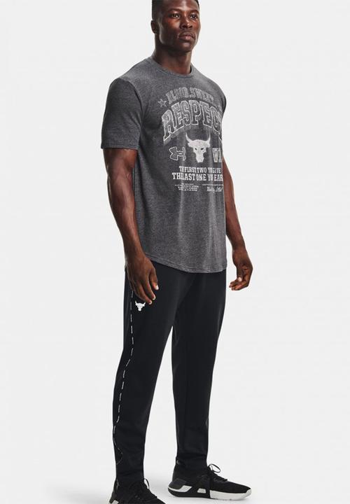 Under Armour - UA project rock bsr short sleeve - black