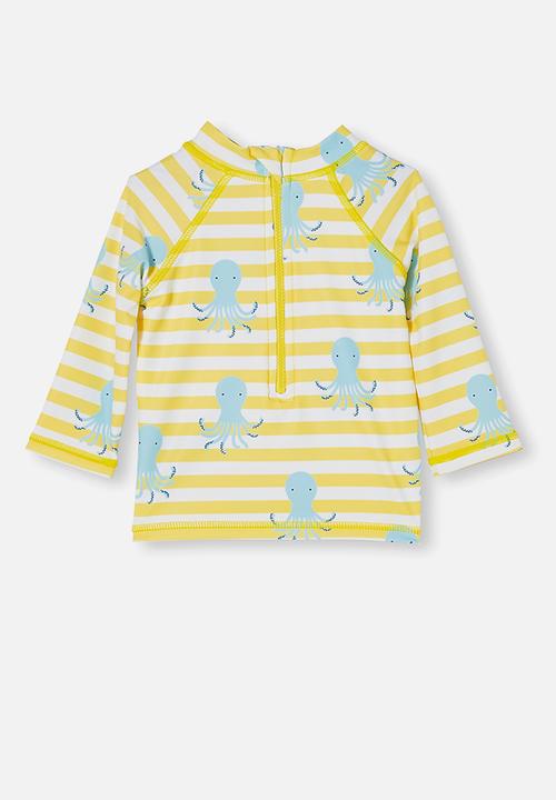 Cotton On - Freddie rash vest - popcorn/mr octopus