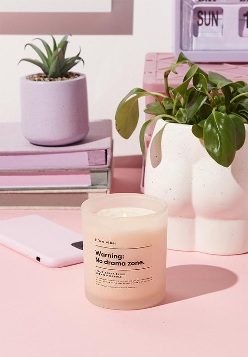 Typo - It s a vibe candle - ecru no drama zone