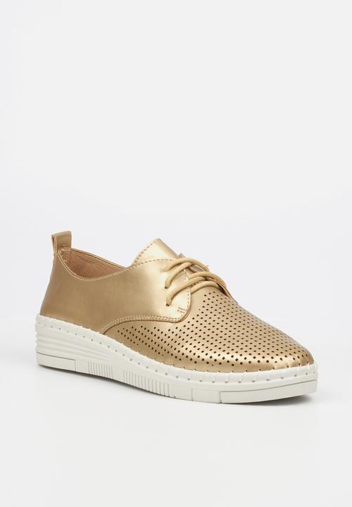 Butterfly Feet - Bean 2 derby - gold