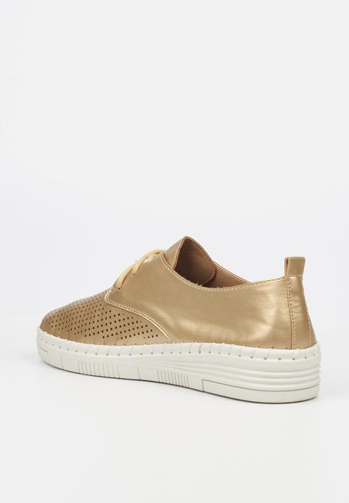 Butterfly Feet - Bean 2 derby - gold