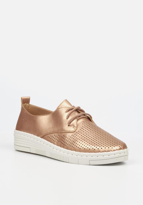 Butterfly Feet - Bean 2 derby - rose gold