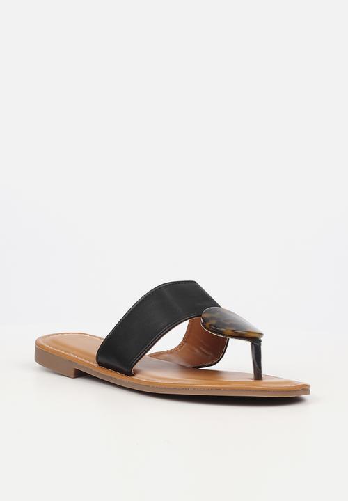 Miss Black - Lowri3 sandal - black