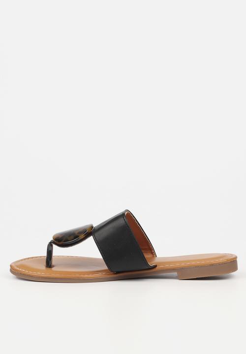 Miss Black - Lowri3 sandal - black