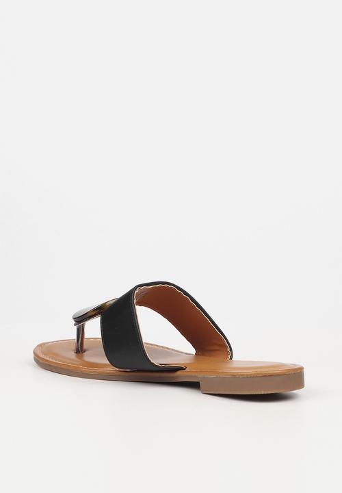 Miss Black - Lowri3 sandal - black