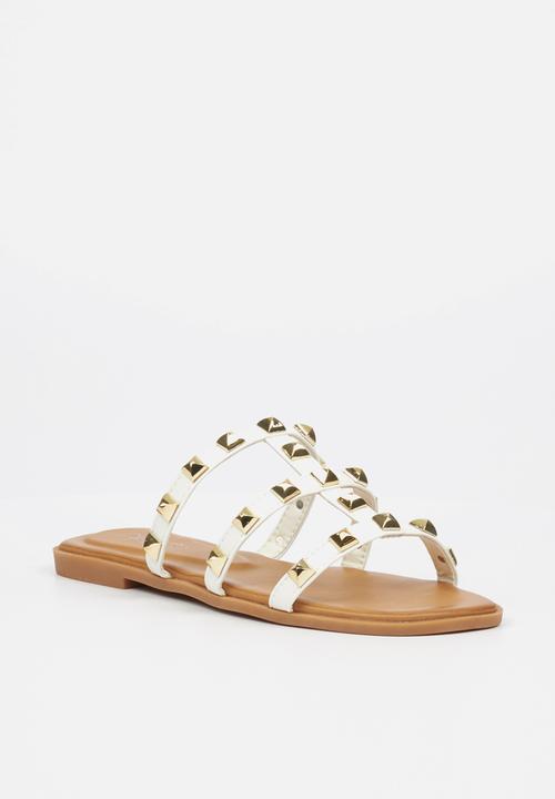 Miss Black - Boho1 sandal - white