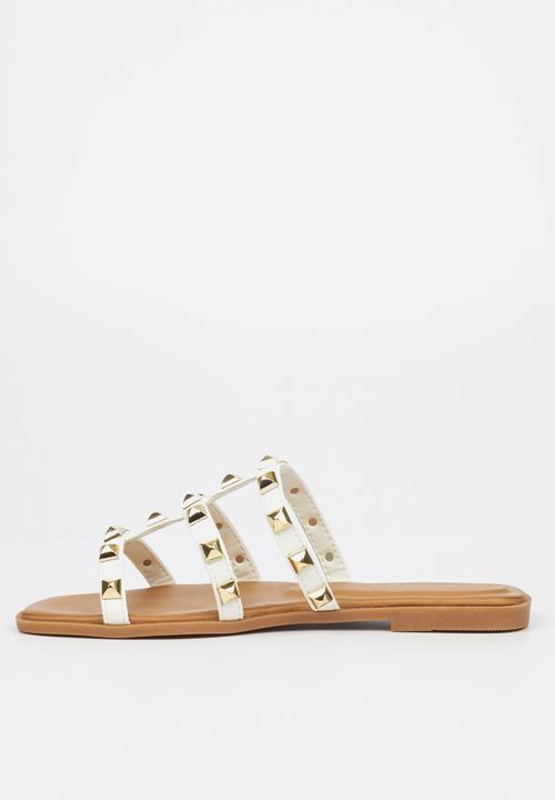 Miss Black - Boho1 sandal - white