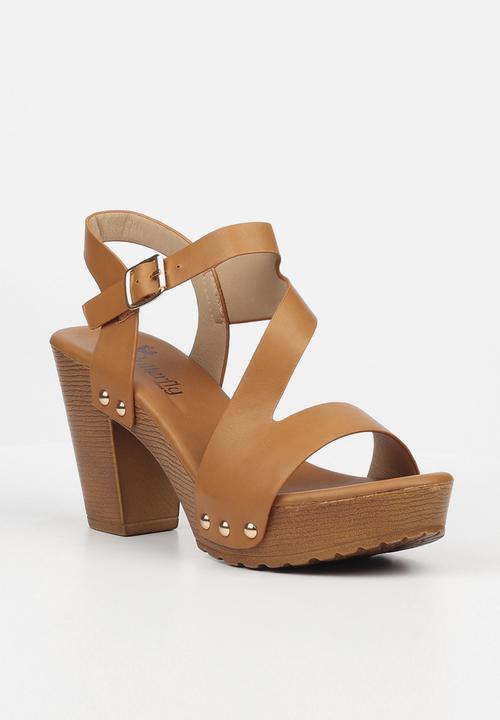 Butterfly Feet - Kayla 1 sandal clog heel - beige