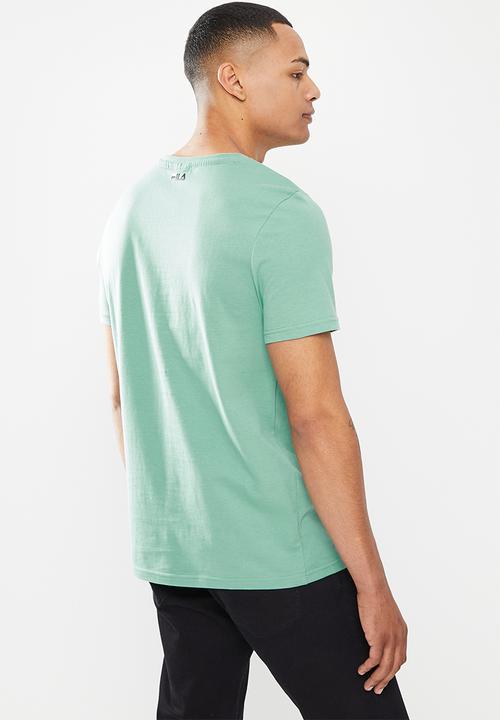 FILA - Deckle short sleeve tee - sage