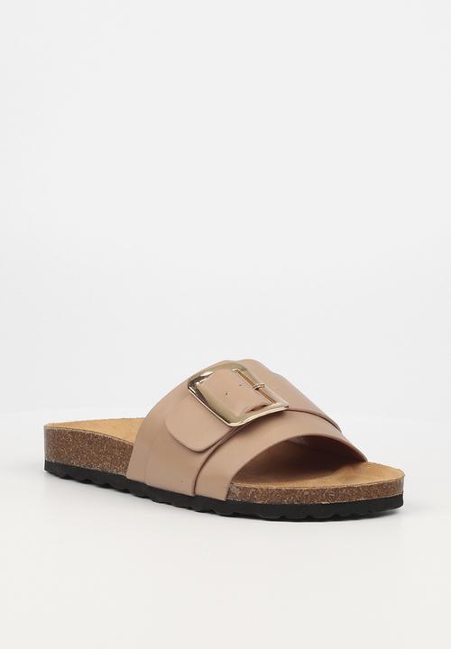 Miss Black - Burq2 slide - taupe