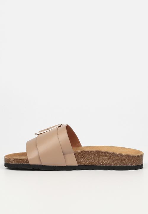 Miss Black - Burq2 slide - taupe