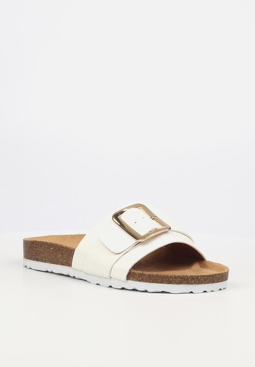 Miss Black - Burq2 slide - white