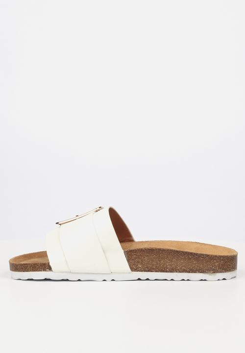 Miss Black - Burq2 slide - white
