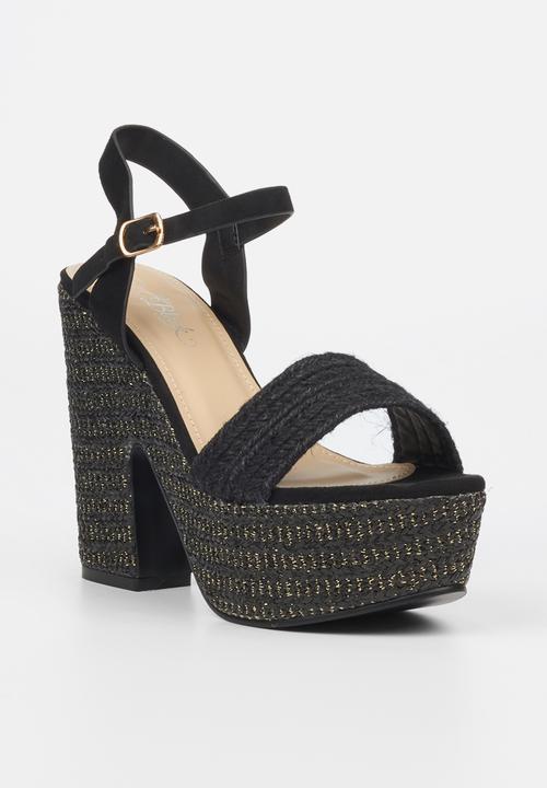 Miss Black - Kabelo2 heel - black
