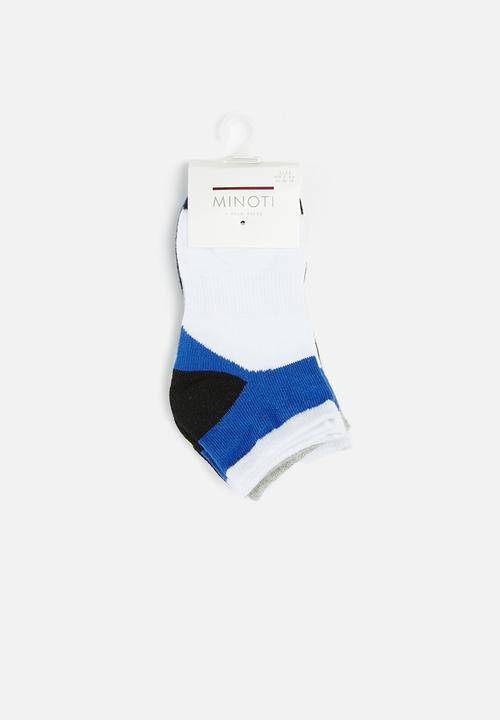MINOTI - Boys 3 pack training socks - multi
