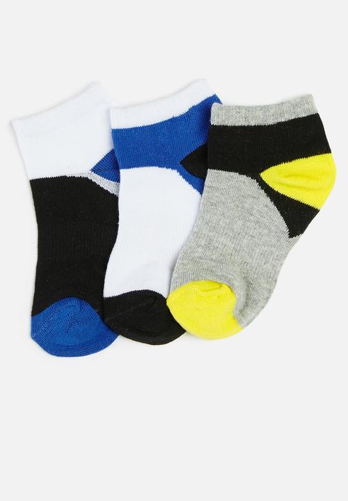 MINOTI - Boys 3 pack training socks - multi