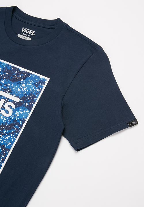 Vans - Print box boys - dress blues/galactic glow