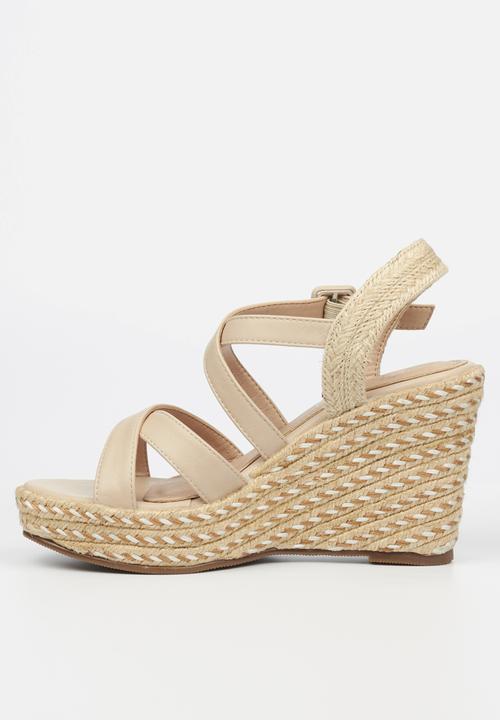 Butterfly Feet - Cindy 1 espadrille wedge - taupe