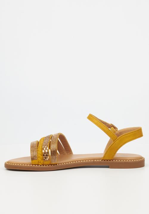 Butterfly Feet - Cora 1 sandal - yellow