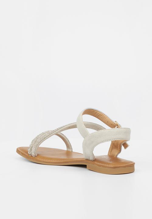 Butterfly Feet - Gina 1 sandal - grey