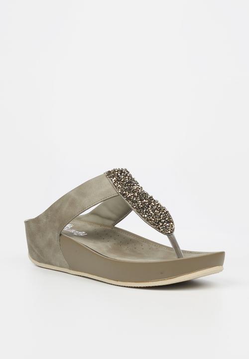 Butterfly Feet - Delia 1 sandal - grey