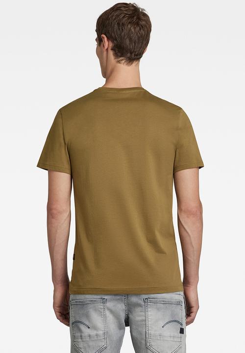 G-STAR - Base-s v t s\s - light antic green