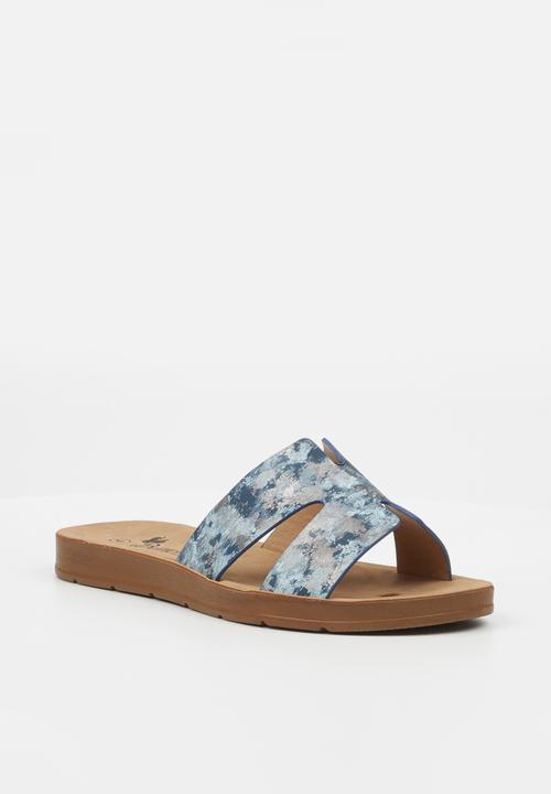 Butterfly Feet - Zina 8 slide - navy