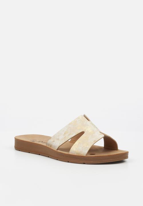 Butterfly Feet - Zina 8 slide - beige