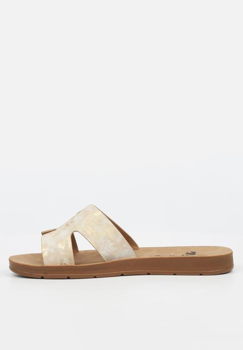 Butterfly Feet - Zina 8 slide - beige