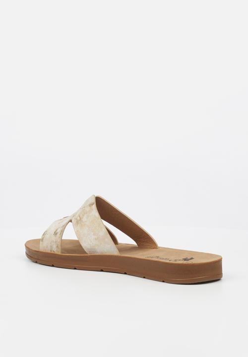 Butterfly Feet - Zina 8 slide - beige
