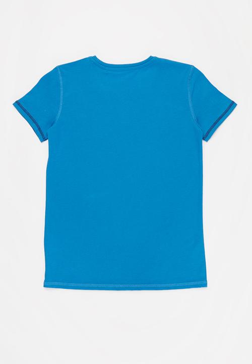 GUESS - Boys short sleeve tee - cerulean paradise