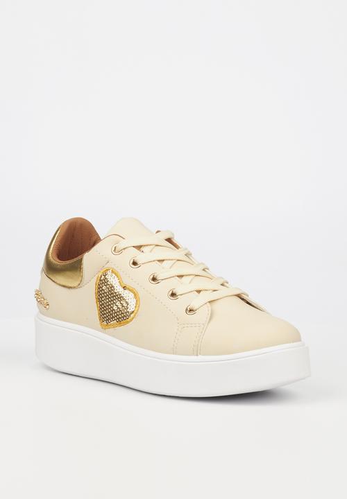 Miss Black - Ted2 flatform sneaker - neutral