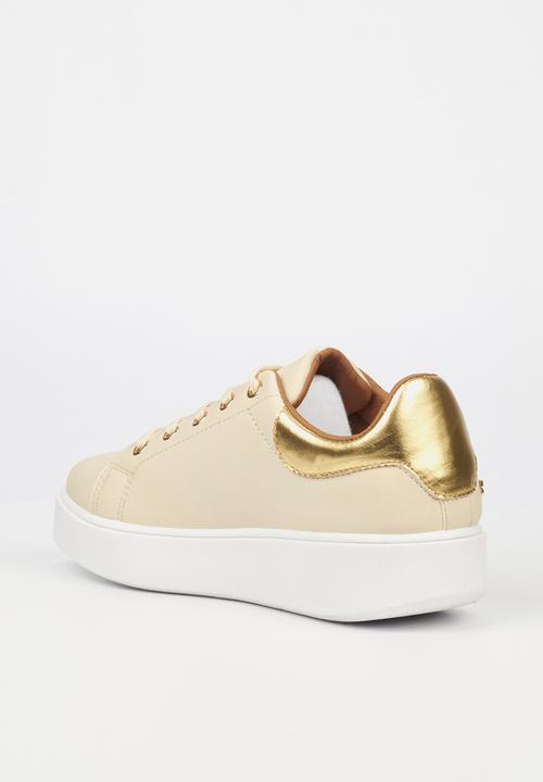 Miss Black - Ted2 flatform sneaker - neutral