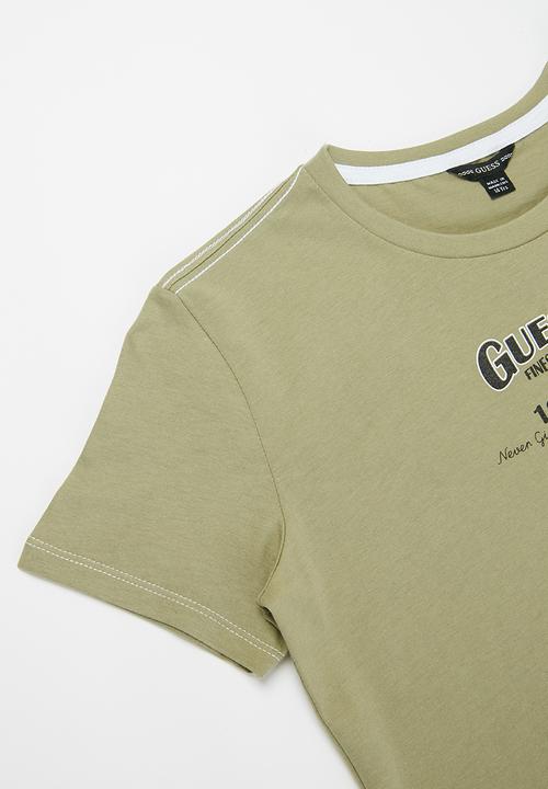 GUESS - Boys short sleeve tee - green
