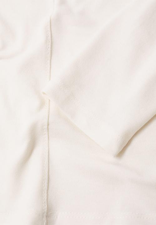 MANGO - T-shirt menina - natural