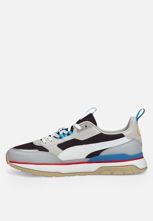 PUMA - R78 Trek - black-white-glacial blue