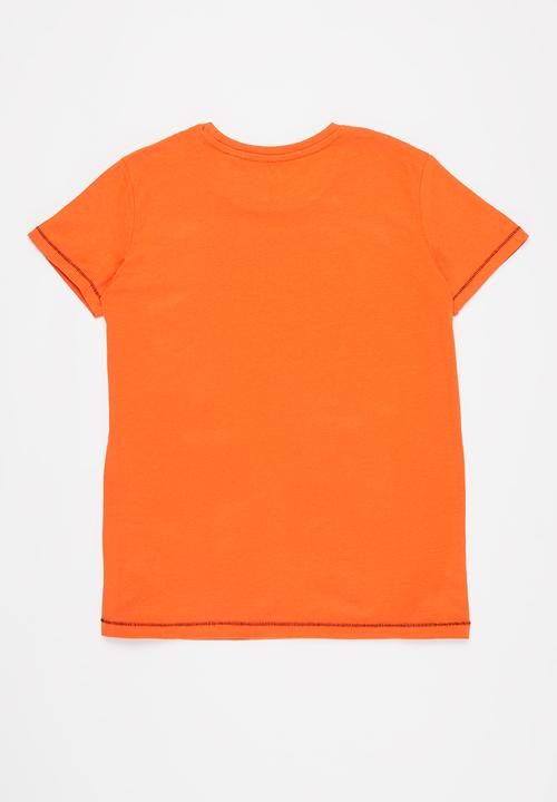 GUESS - Boys short sleeve t-shirt - orange