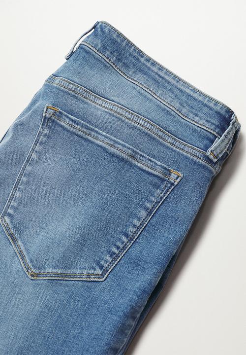MANGO - Plus jeans isa - open blue