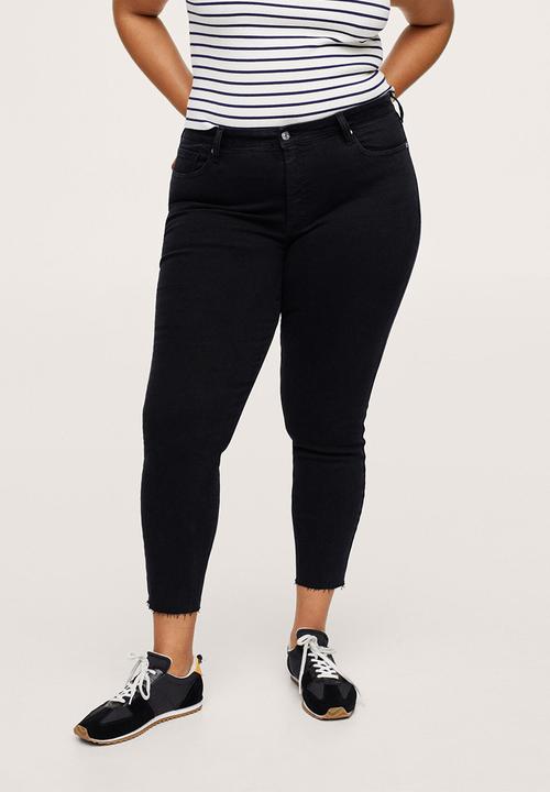 MANGO - Plus jeans isa - open grey