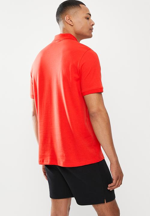 PUMA - Ess pique polo m - red