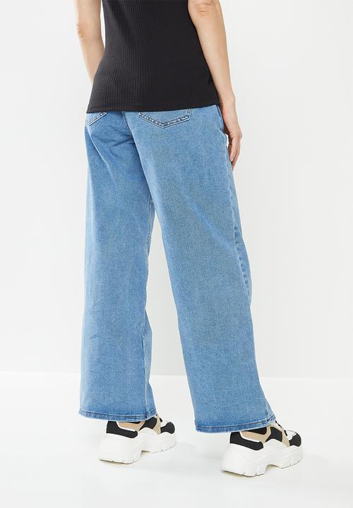 Missguided - Maternity straight wide leg - blue