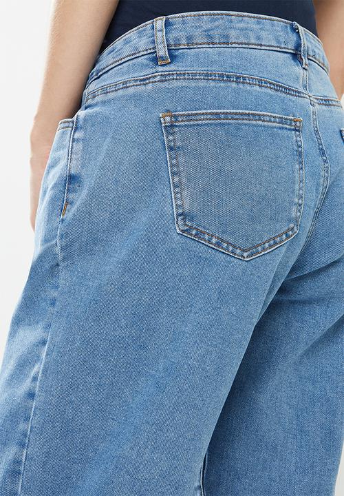 Missguided - Maternity straight wide leg - blue