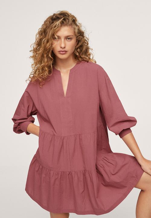 MANGO - Dress diana - pink