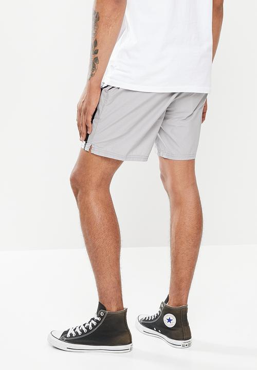 S.P.C.C - Brule regular fit elasticated shorts - grey