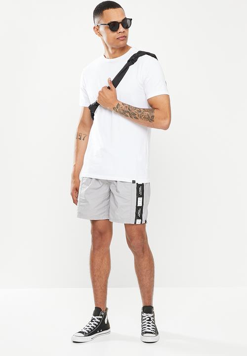 S.P.C.C - Brule regular fit elasticated shorts - grey